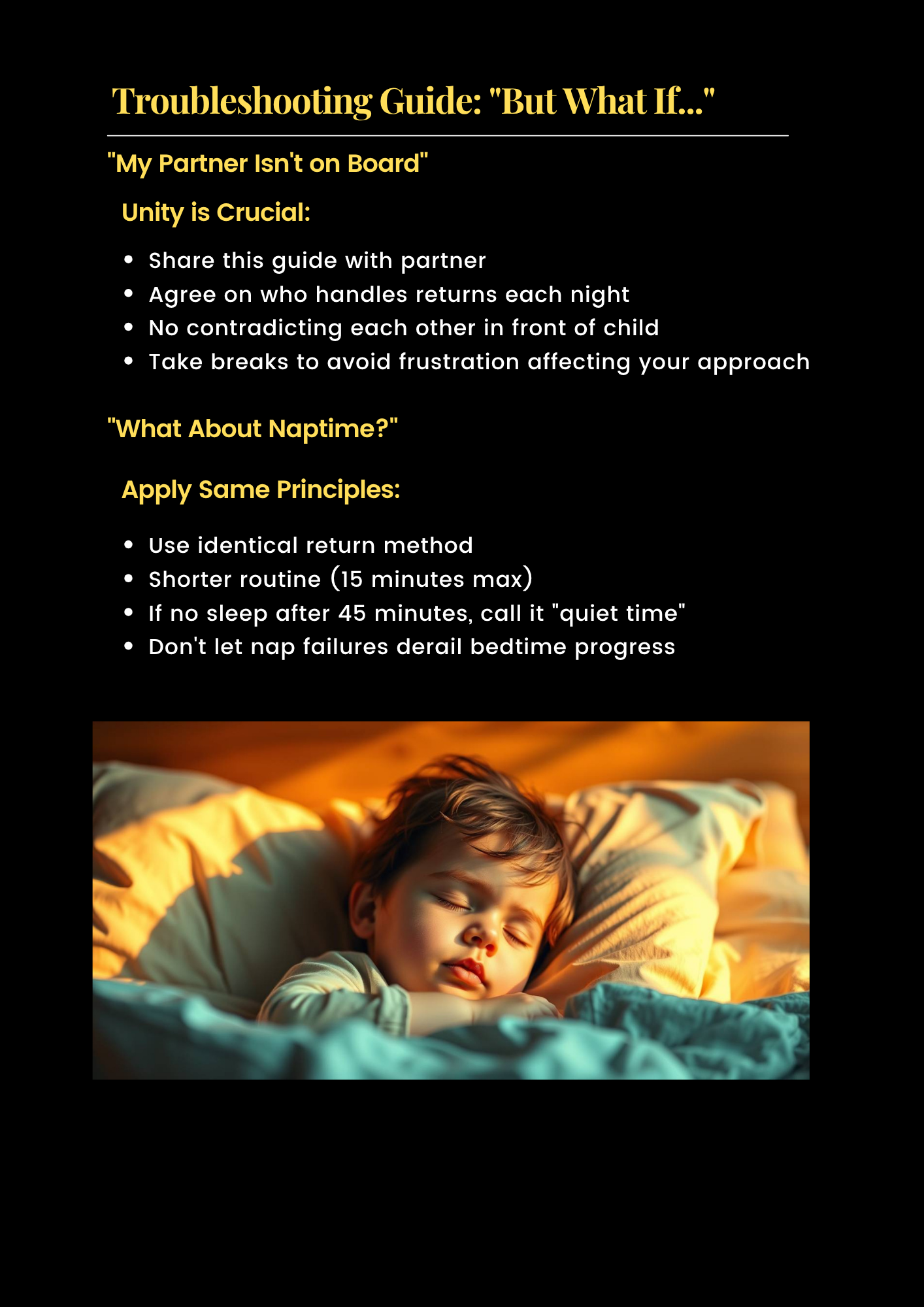 Toddler Sleep Training Guide: 7 Day Solution